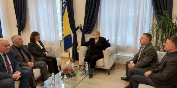 DELEGACIJA BNV SASTALA SE SA MINISTRICOM VANJSKIH POSLOVA BIH BISEROM TURKOVIĆ