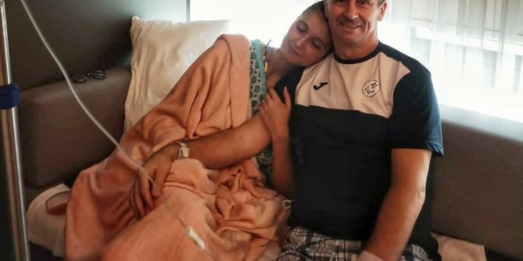 Zikret Mahmutović RVI bez noge donirao je kćerki Amni 70 posto jetre i tako joj spasio život