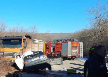 Dvije osobe stradale u udesu u nikšićkoj Župi