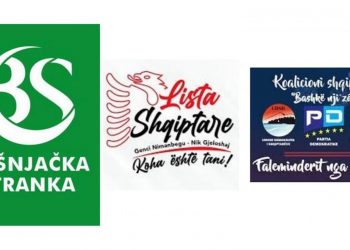 Zajedničko saopštenje Bošnjačke stranke, Albanske liste i Albanske koalicije: Podržavamo prijedlog o manjinskoj vladi