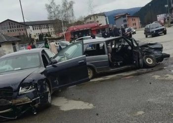 Udes u Rožajama: Povrijeđene tri osobe