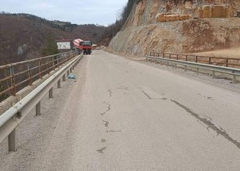 Obustava saobraćaja na magistralnom putu M-5, dionica Rožaje – Špiljani