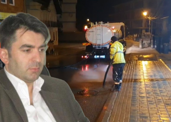 (VIDEO) TUTIN: PRANJE JAVNIH POVRŠINA U NASELJU VELJE POLJE