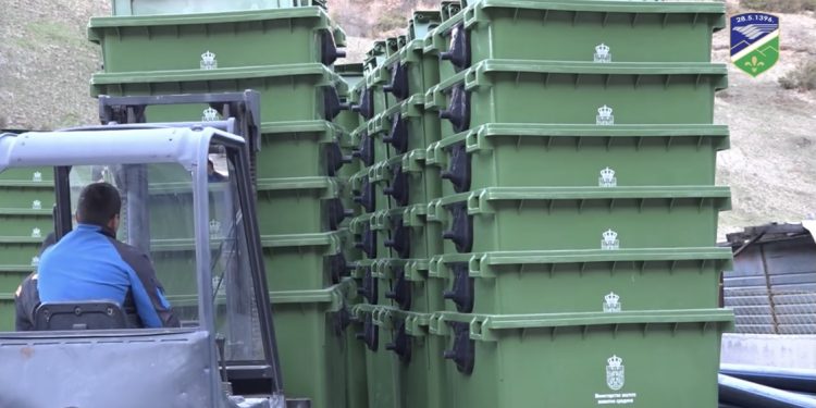 (VIDEO) Za čistiji Tutin od Ministarstva zaštite životne sredine 135 kontenjera