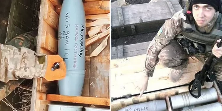 Ukrajinci napisali poruke Rusima na granatama, evo šta im poručuju