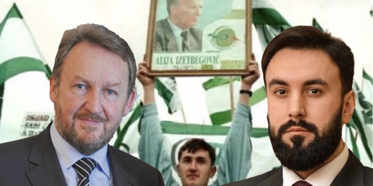 ENIS IMAMOVIĆ NA SASTANKU KOD PREDSJEDNIKA SDA BAKIRA IZETBEGOVIĆA