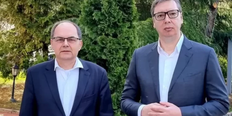 Vučić nakon susreta sa Schmidtom: Očuvanje mira u BiH i cijelom regionu od presudnog značaja