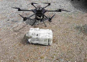Crna Gora: Policija pronašla dron sa devet kilograma marihuane 