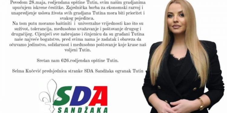 DAN OPŠTINE ČESTITALA NARODNA POSLANICA SELMA KUČEVIĆ