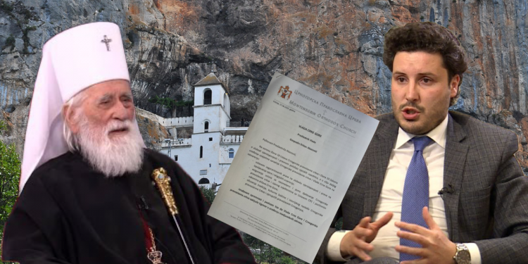 Mitropolit Mihailo jutros poslao zahtjev Abazoviću: Cilj je puno ostvarenje prava na slobodu vjeroispovijesti