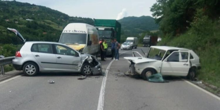 SAOBRAĆAJNA NEZGODA NA PUTU BIJELO POLJE – BERANE