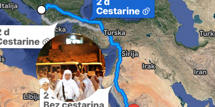 Na hadž putuje 107 vjernika iz Crne Gore