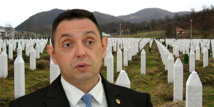 Vulin: Imamo pravo da o Srebrenici iznosimo istinu