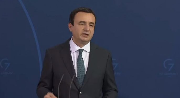 Kurti: ZSO u interesu Srbije, a ne Srba sa Kosova 