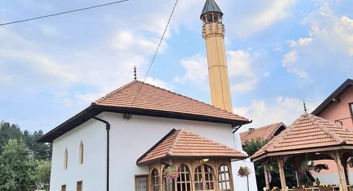 Restaurirana munara na Hadži Alijinoj džamiji u Pljevljima
