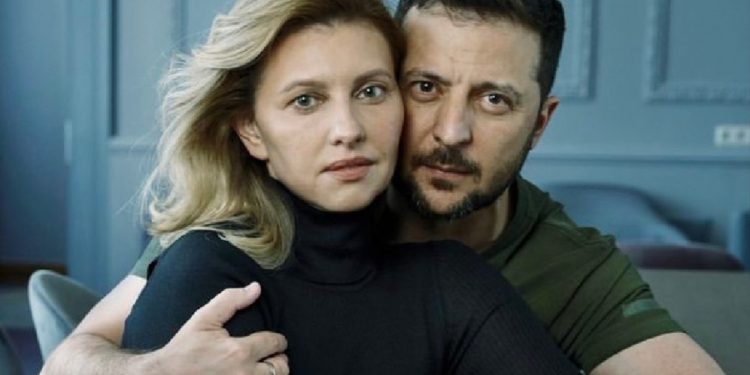 Dok rat traje, bračni par Zelenski se fotografiše za „Vog“