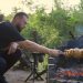 (VIDEO) Rolovan teleći flam od 4 kg na ražnju, teleće pečenje sa ražnja koje se topi 