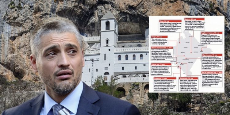 ČEDOMIR JOVANOVIĆ: SPC ODUZIMA DJELOVE SUVERENITETA CRNOJ GORI
