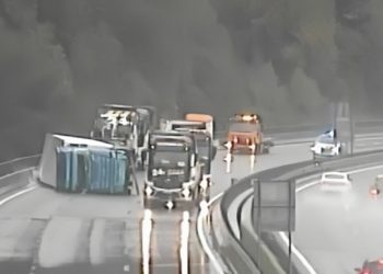 Zbog prometne nesreće cjelodnevne gužve na autocesti Ljubljana – Celje