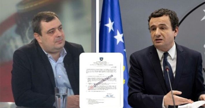 Kurti imenovao Petra Miletića za savjetnika