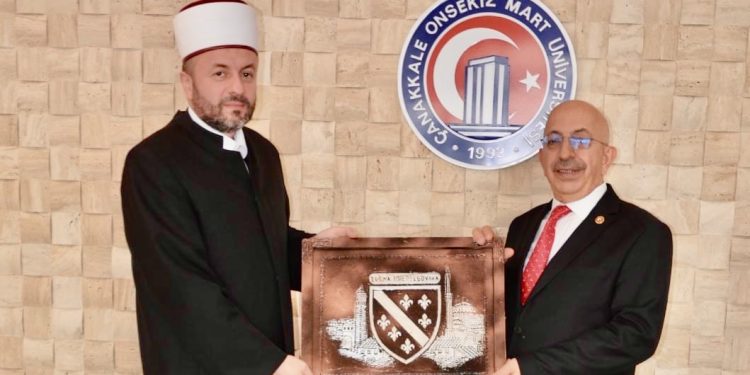MUFTIJA SENAD EF. HALITOVIĆ BORAVIO NA ČANAKALAMA