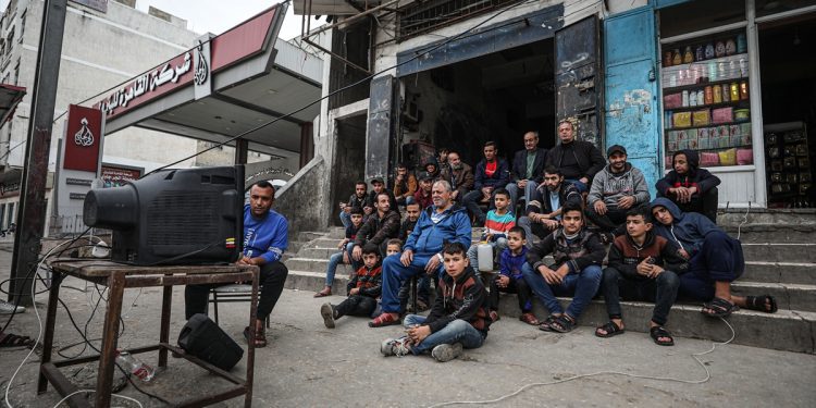 Svjetsko prvenstvo se prati i u Gazi na malom televizoru na ulici  