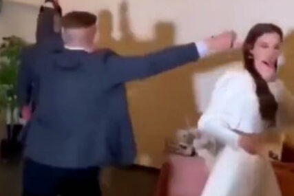 (VIDEO) Mladoženja nokautirao gosta na svadbi: Malo ko bi se mogao suzdržati