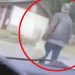 (VIDEO) UZNEMIRUJUĆI VIDEO IZ LEPOSAVIĆA: Vozač monstrum snima kako GAZI PROLAZNIKA na trotoaru?!