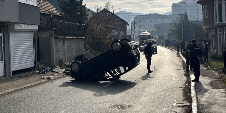 SAOBRAĆAJNA NESREĆA NA ULAZU U TUTIN