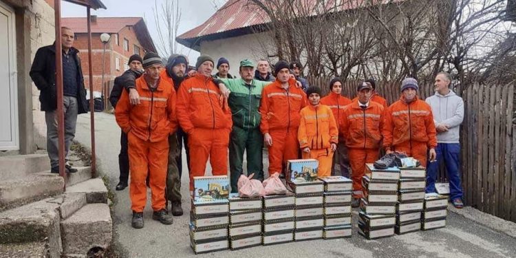 Rožaje: Donacija iz dijaspore za radnike Komunalnog preduzeća