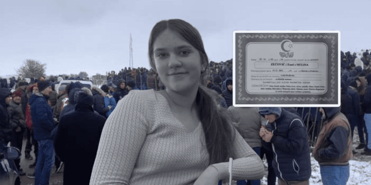 Danas klanjana dženaza tragično stradaloj Melisi u rodno Draževiće na Pešteri (FOTO)