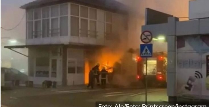 Novi Pazar: POŽAR kod autobuske stanice