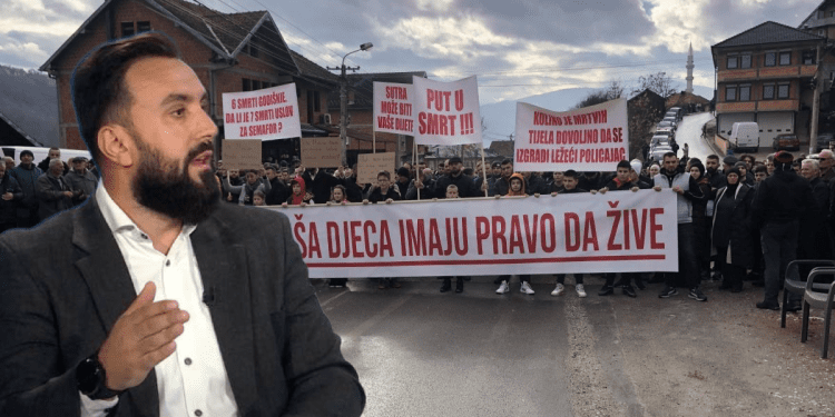 PODRŽAO SAM DANAŠNJE PROTESTE GRAĐANA NOVOG PAZARA!