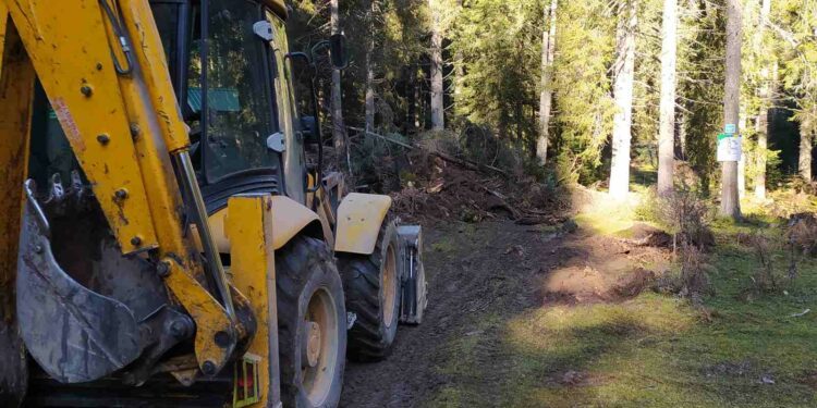 Rožaje: Priprema terena za teretanu na otvorenom u park šumi Brezovačko brdo