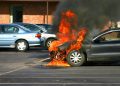 Zapaljen automobil u Beranama