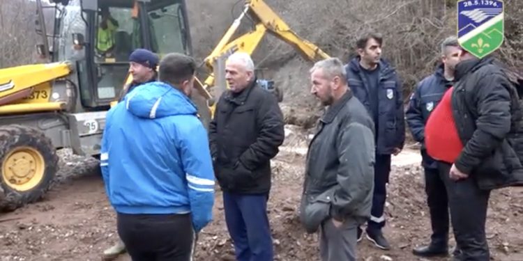(VIDEO) Nadležni opštine Tutin posjetili poplavljena područja na teritoriji Mojstira