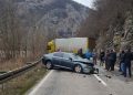 Sandžak: U čeonom sudaru putničkog vozila i kamiona kod Bistrice povrijeđeno više lica