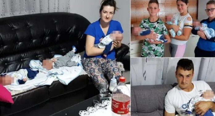 OTAC PAO U NESVIJEST: BRAČNI PAR IZ SRBIJE 16 GODINA ČEKAO DIJETE, NA KRAJU SU DOBILI NE 1, NEGO 3!