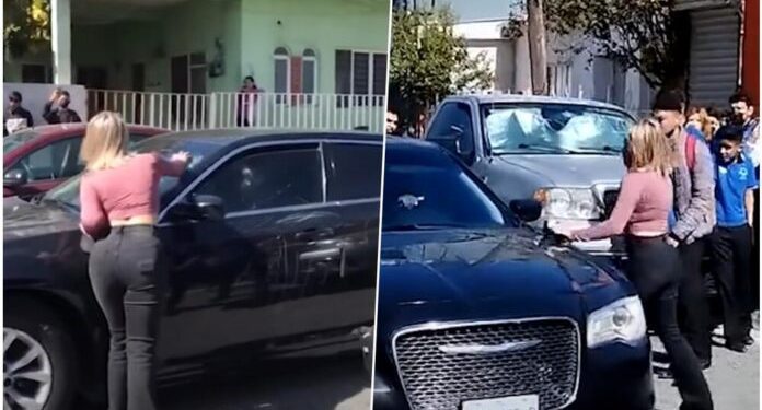 (VIDEO) ZATEKLA MUŽA S LJUBAVNICOM PA UZELA KAMEN U RUKE: ŽENA NAPRAVILA HAOS NASRED ULICE! KAD JE ČULA S KIM JE VARA, PAO JOJ MRAK NA OČI