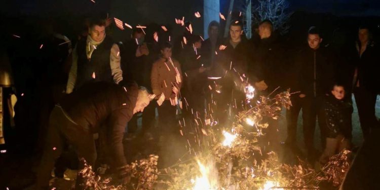 (FOTO&VIDEO) TUTIN: BADNJI DAN U HRAMU CRKVE SVETE MARIJE MAGDALINE U POPAMA