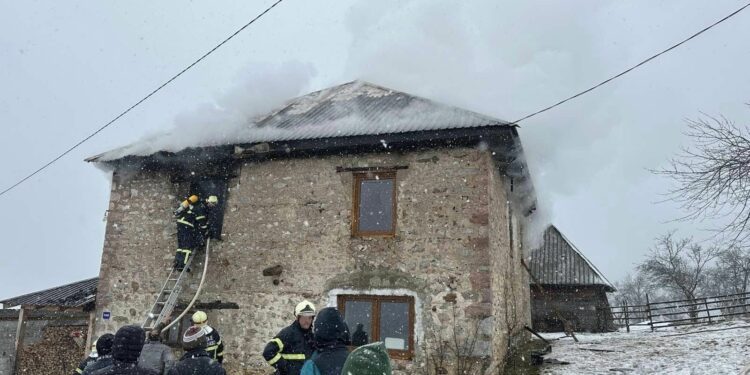 Rožaje: Izgorjela kuća Arifa Halilovića