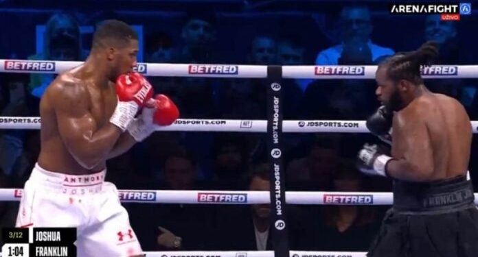 /VIDEO/ JOSHUA U SPEKTAKULARNOJ BORBI POBIJEDIO FRANKLINA: BIVŠI ŠAMPION SVIJETA NASRNUO NA TRENERA