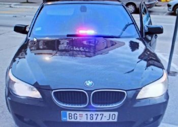 Uhapšeni lažni policajci koji su vozili „presretača“