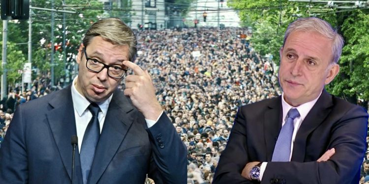 Ponoš: Vučićev režim pokušava da nametanjem teme Srebrenica skrene pažnju sa unutrašnje krize!