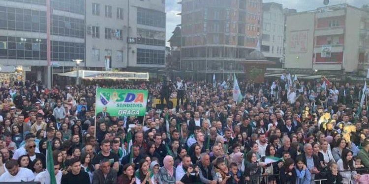 /VDIEO/ SDA Sandžaka održala historijski predizborni skup u Tutinu