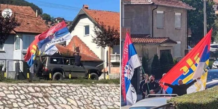 Provokacija u Novom Pazaru: Incident s zastavama Republike Srpske Krajine