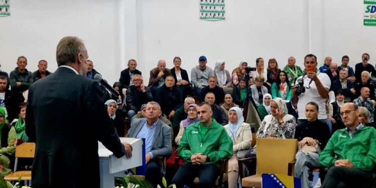 Izetbegović: U Srebrenici i Bratuncu se borimo protiv radikalnog nacionalizma