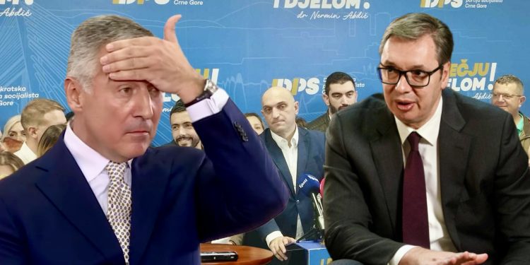 DPS Vučiću: Uključenje predsjednika u spinovanje izbora ukazuje na veliku muku