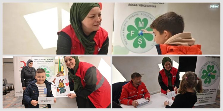 Turski Crveni Polumjesec dijeli vaučere za jetime u Bosni i Hercegovini