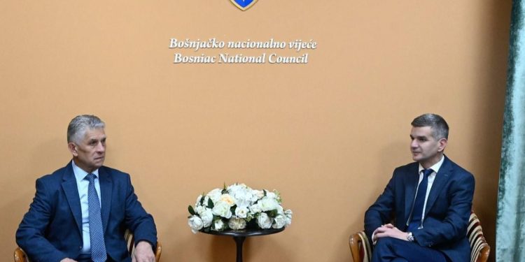 Posjeta dr. Sulejmana Ugljanina Bošnjačkom nacionalnom vijeću